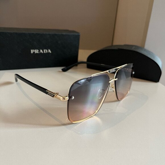 Prada Women\'s Metal Frame Sunglasses main image 7